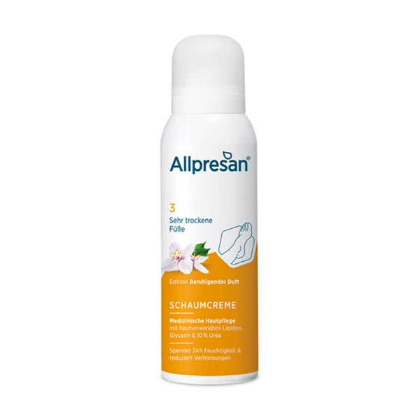 Zelo suha koža nog , kremna pena, brez ali z dišavami, 125 ml