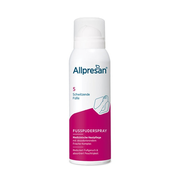 PUDER-SPREJ za prepotene noge, 125 ml