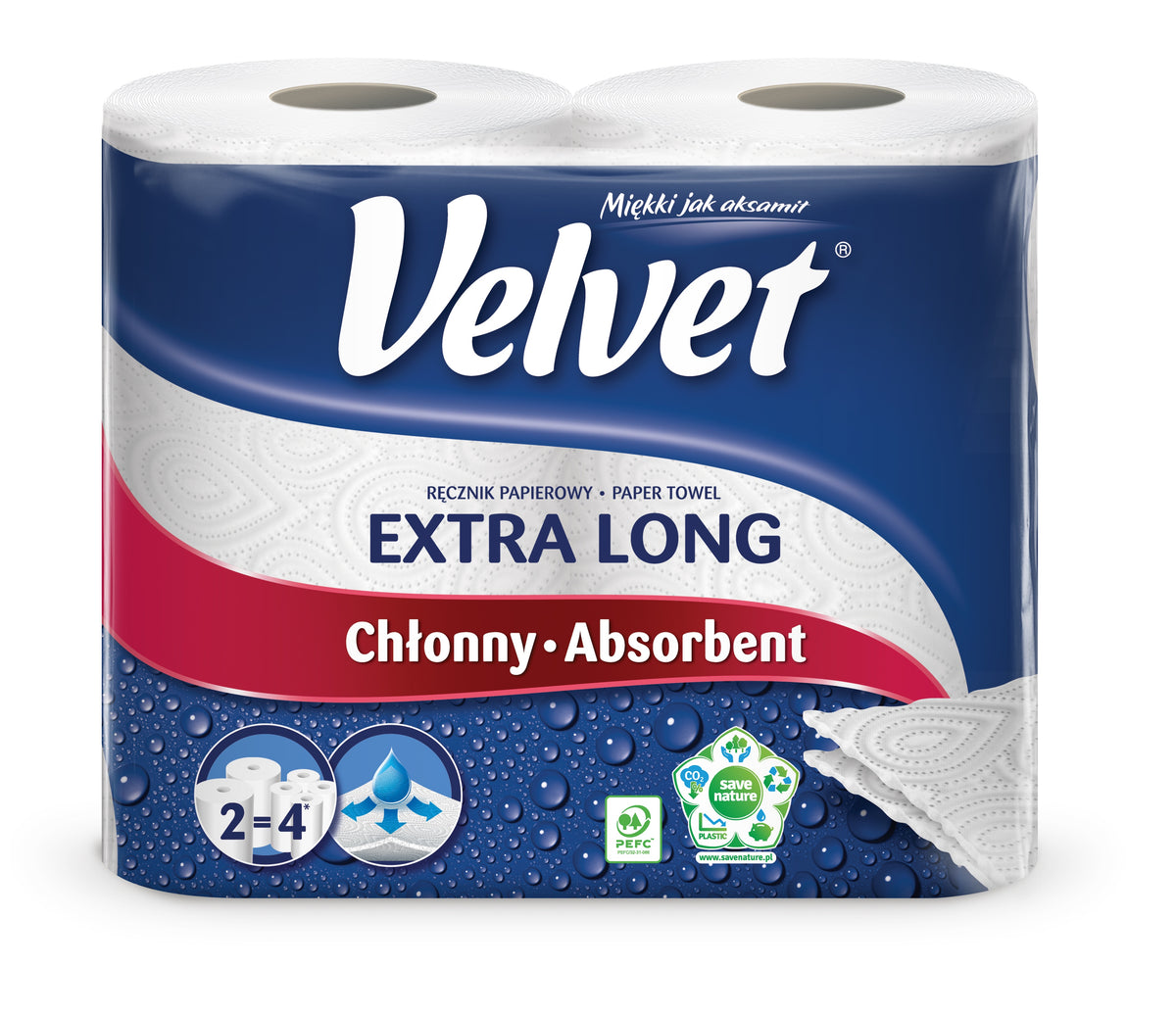 VELVET EXTRA LONG kuhinjske brisačke