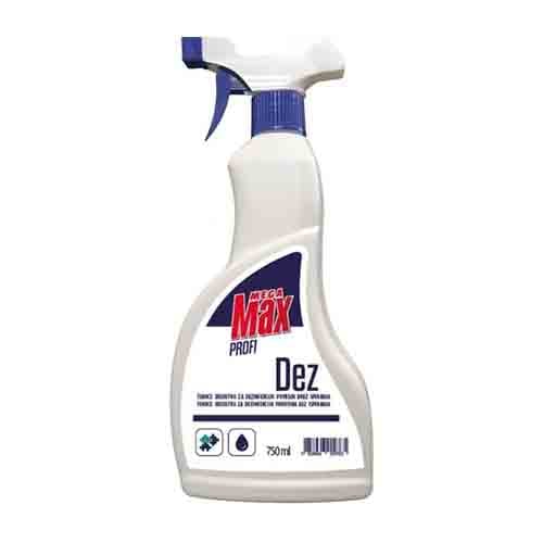 MEGAMAX DeziCare - univ. sredstvo za čiščenje in dezinfekcijo vseh površin 750 ml