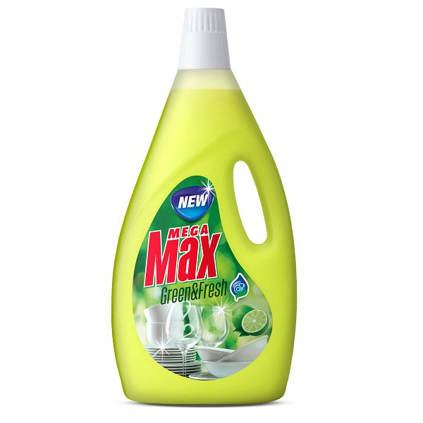 MEGAMAX tekoči detergent za posodo Green&Fresh, 5L