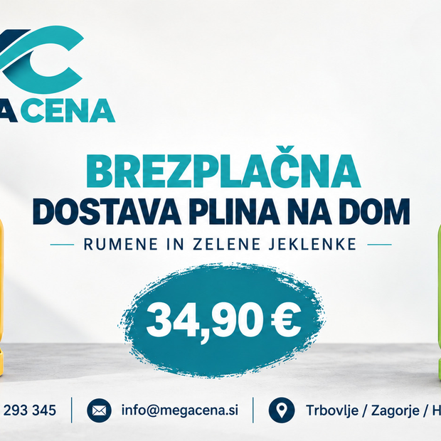PLIN V ZELENI ali RUMENI JEKLENKI - monžna brezplačna dostava Trbovlje-Zagorje-Hrastnik